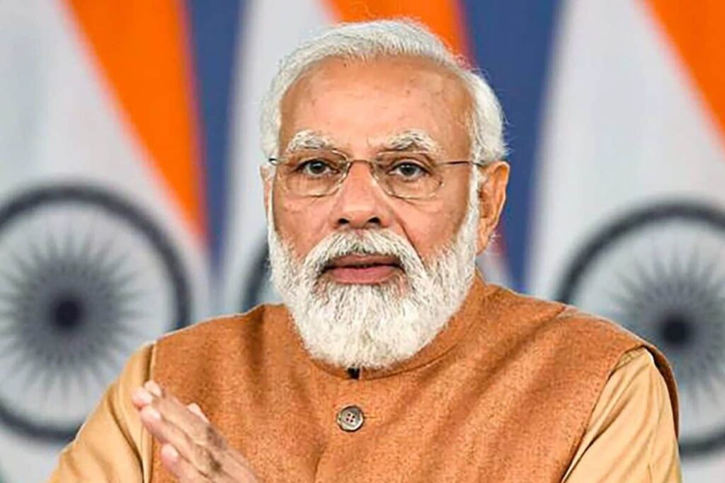 प्रधानमंत्री नरेंद्र मोदी